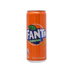 Thùng 24 lon nước ngọt Fanta hương cam 330ml