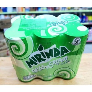 Thùng 24 lon nước ngọt Mirinda vị soda kem 330ml