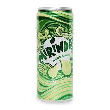 Thùng 24 lon nước ngọt Mirinda vị soda kem 330ml