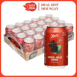 Thùng 24 lon nước sương sáo Yeo's 300ml