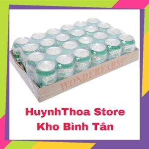 Thùng 24 lon trà bí đao Wonderfarm 310ml