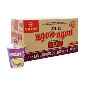 Thùng 24 ly mì gà Vifon Ngon Ngon 60g