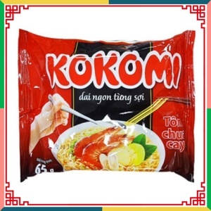 Thùng 24 ly mì Kokomi Đại tôm chua cay 65g