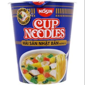 Thùng 24 ly mì Nissin hải sản Nhật Bản 67g