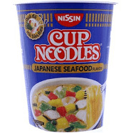 Thùng 24 ly mì Nissin hải sản Nhật Bản 67g