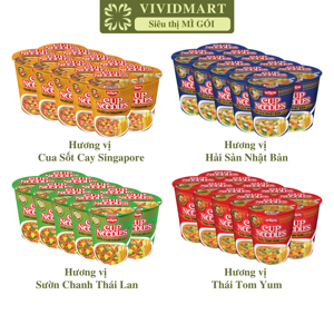 Thùng 24 ly mì Nissin Thái Tomyum 70g