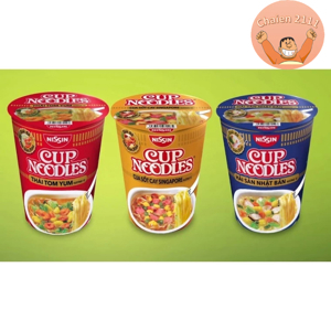 Thùng 24 ly mì Nissin vị cua sốt cay Singapore 71g