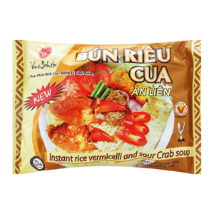 Thùng 30 gói bún riêu cua Bích Chi 60g