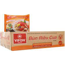 Thùng 30 gói bún riêu cua Vifon 80g