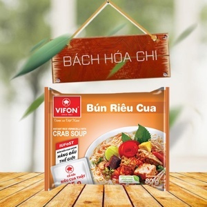 Thùng 30 gói bún riêu cua Vifon 80g