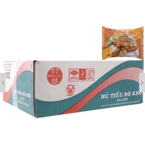 Thùng 30 gói hủ tiếu bò kho Bích Chi 60g