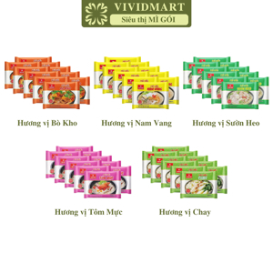 Thùng 30 gói hủ tiếu bò kho Vifon 65g