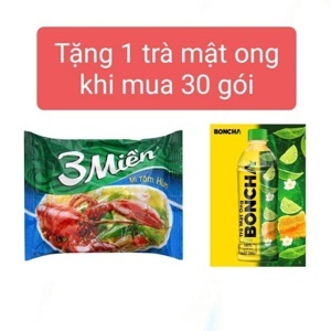 Thùng 30 gói mì 3 Miền tôm hùm 65g