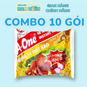 Thùng 30 gói mì A-One thịt xào 85g