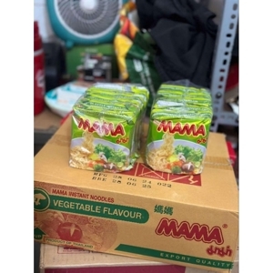 Thùng 30 gói mì chay Mama rau củ 60g
