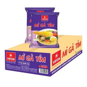 Thùng 30 gói mì gà tím Vifon 75g