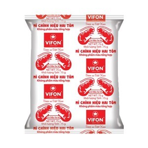 Thùng 30 gói mì Hai Tôm Vifon 75g