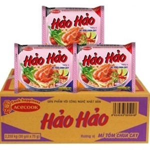 Thùng 30 gói mì Hảo Hảo gà vàng 74g
