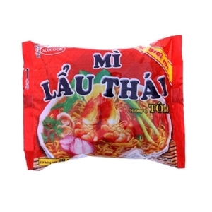 Thùng 30 gói mì Lẩu Thái tôm 80g