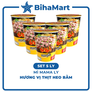 Thùng 30 gói mì Mama hương thịt heo bằm 60g