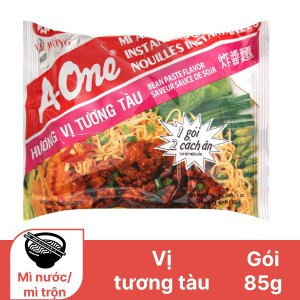 Thùng 30 gói mì trộn A-One tương tàu 85gr