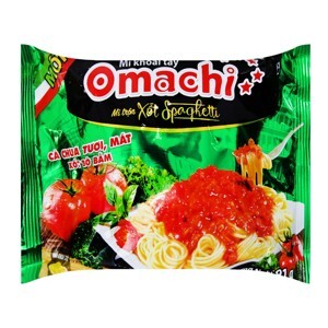 Thùng 30 gói mì trộn Omachi xốt Spaghetti 91g