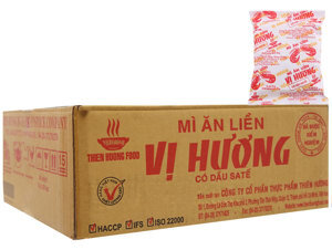 Thùng 30 gói mì Vị Hương sa tế 70g