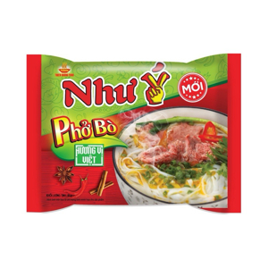 Thùng 30 gói phở bò Như Ý 65g