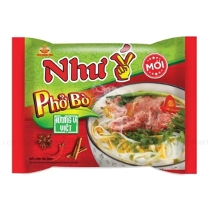 Thùng 30 gói phở bò Như Ý 65g