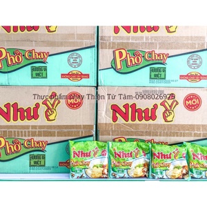 Thùng 30 gói Phở chay Như Ý 65g