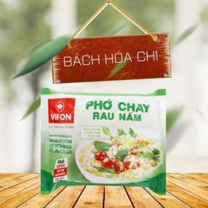 Thùng 30 gói phở chay rau nấm Vifon 65g