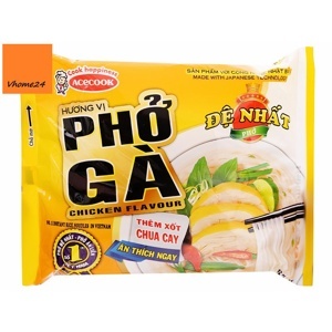 Thùng 30 gói phở gà Đệ Nhất 65g