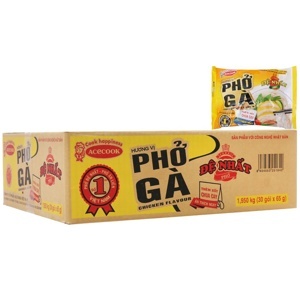 Thùng 30 gói phở gà Đệ Nhất 65g