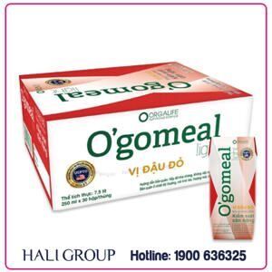 Thùng 30 hộp bữa ăn thay thế O’gomeal 250ml/hộp - kiểm soát cân nặng