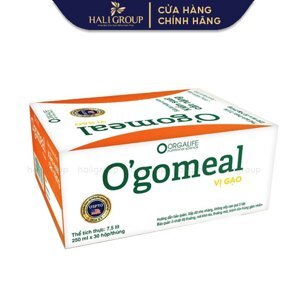 Thùng 30 hộp bữa ăn thay thế O’gomeal 250ml/hộp - kiểm soát cân nặng