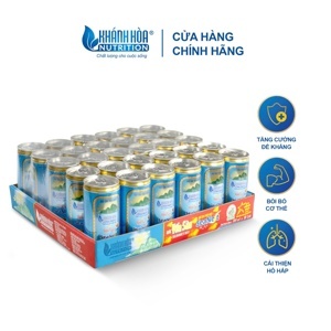 Thùng 30 lon nước yến sào Khánh Hòa 190ml