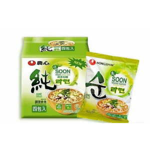 Thùng 40 gói mì chay Nongshim Soon Veggie Ramyun 112g