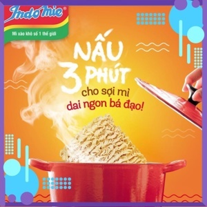 Thùng 40 gói mì xào khô Indomie Goreng Iga Penyet vị sườn 80g