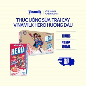 Thùng 48 hộp sữa chua uống hero vinamilk 110ml