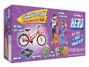 Thùng 48 hộp sữa chua uống hero vinamilk 110ml