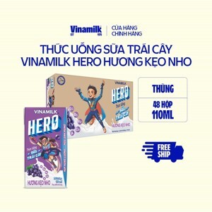 Thùng 48 hộp sữa chua uống hero vinamilk 110ml