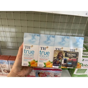 Thùng 48 hộp sữa chua uống hương dâu TH True Yogurt Top Kid 110ml