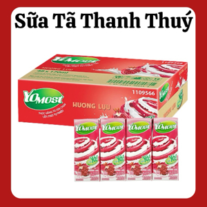 Thùng 48 hộp sữa chua uống vị lựu YoMost 170ml