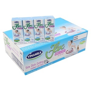 Thùng 48 hộp sữa dinh dưỡng Vinamilk Flex không lactoza 180ml