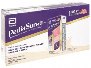 Thùng 48 hộp sữa nước Pediasure vani 110ml