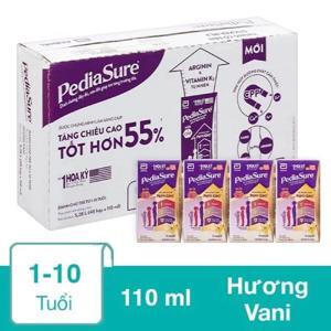 Thùng 48 hộp sữa nước Pediasure vani 110ml