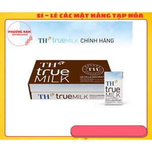 Thùng 48 hộp sữa tươi tiệt trùng socola TH true MILK 110ml