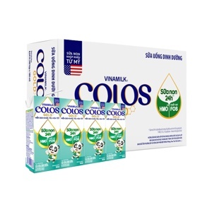 Thùng 48 hộp sữa uống dinh dưỡng Vinamilk Colosgold 180ml