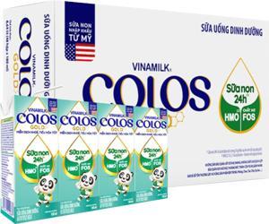 Thùng 48 hộp sữa uống dinh dưỡng Vinamilk Colosgold 180ml