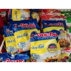 Thùng 50 Gói Cháo Gấu Đỏ Vị Gà